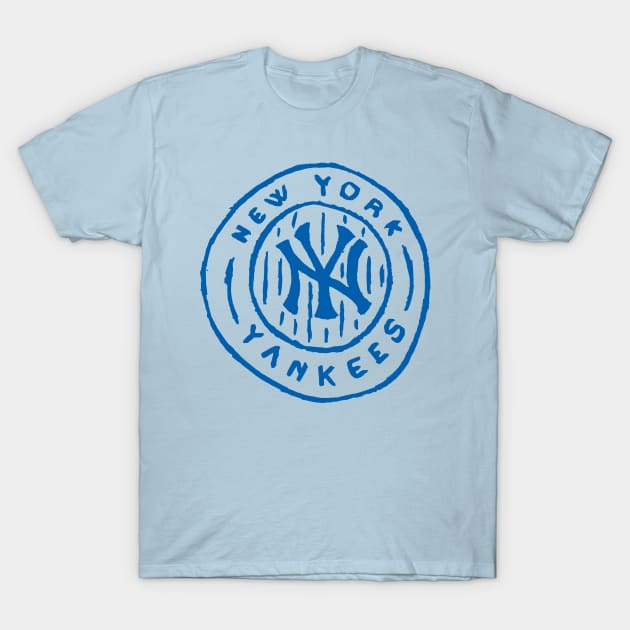 New York Yankeeeees 03 T-Shirt by Very Simple Graph